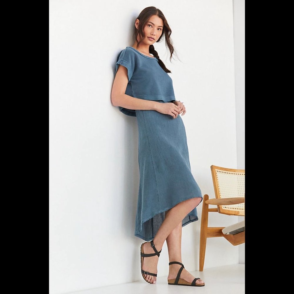 Anthropologie Daily Practice Midi Dress DRESS ONLY Size Small NWT